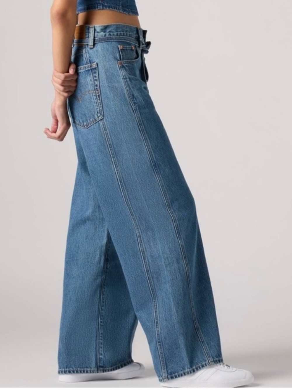 Levi's Premium XL Baggy Straight Seamed Jeans Size 29